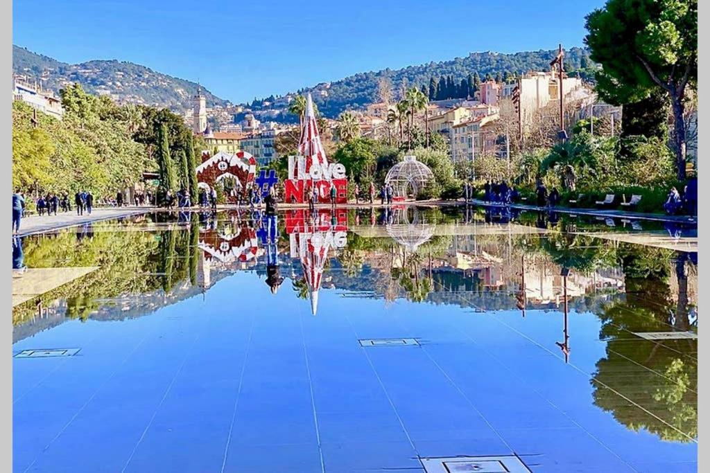 Apartamento Bienvenue Sur La Cote D'Azur Niza Exterior foto